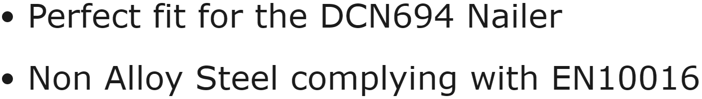 מסמרים לאקדח מסמרים מקצועי נטען DEWALT DCN694